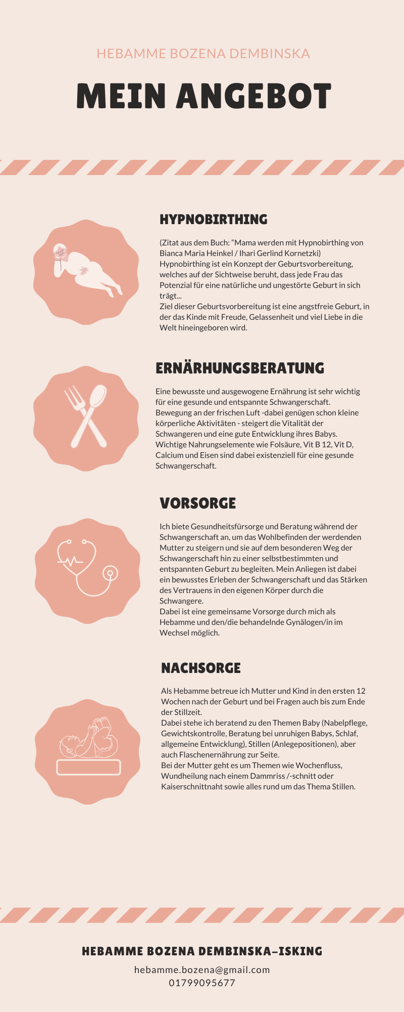 Hebamme Bozena Dembinska - Vorsorge Nachsorge Hypnobirthing - nov21